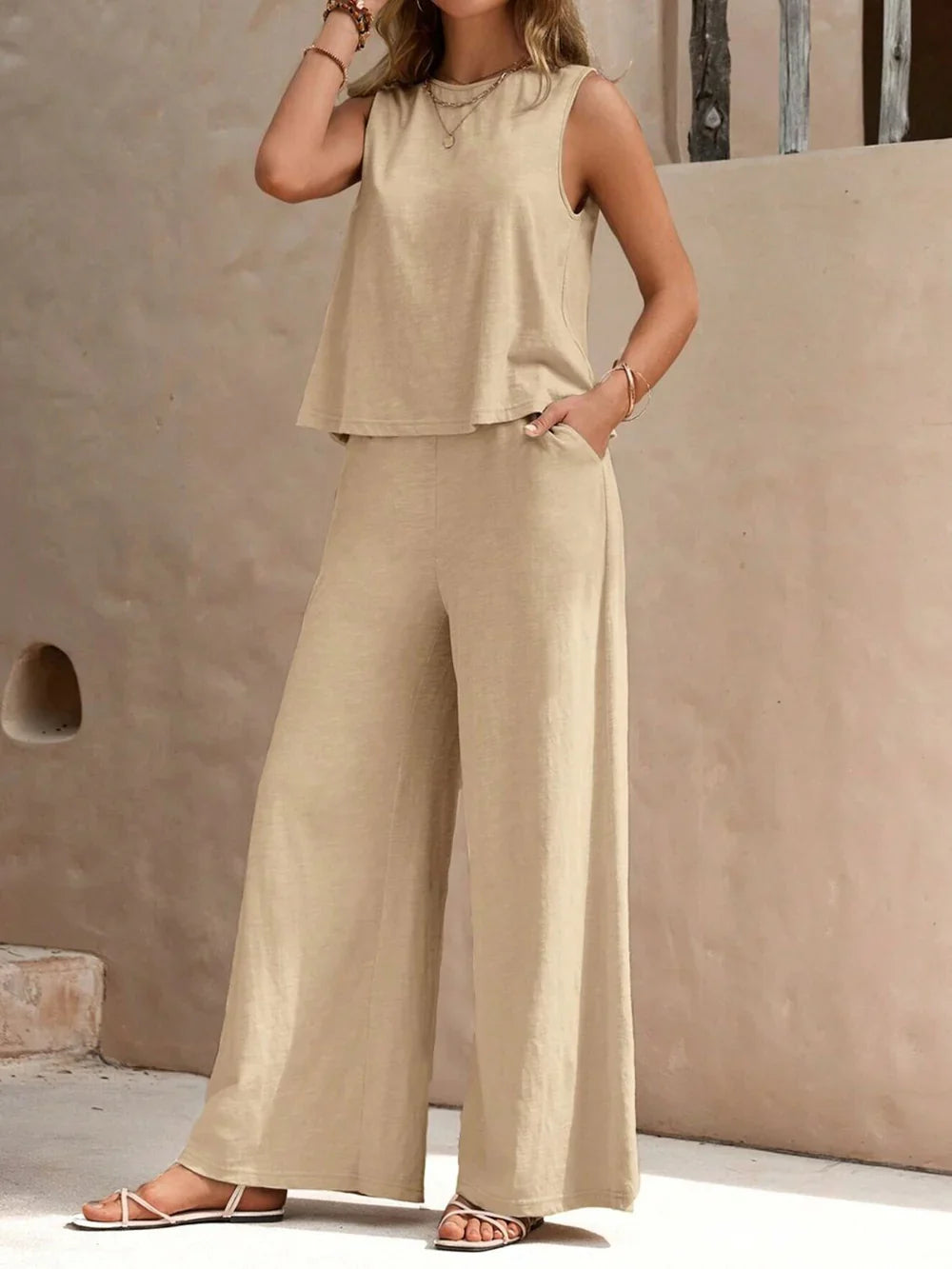 Damen Sommer Set | Top und Hose